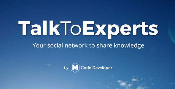 TalkToExperts - Social Platform to Share Knowledge